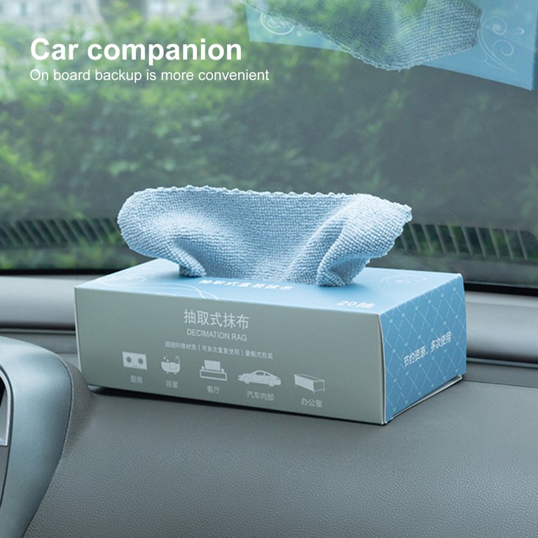 Reusable Microfiber Cleaning Cloth Box (20 pieces per box)