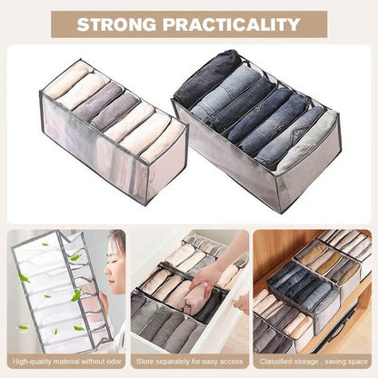 Wardrobe Clothes Organizer (12.5 ×12.5 × 4.7 inches)